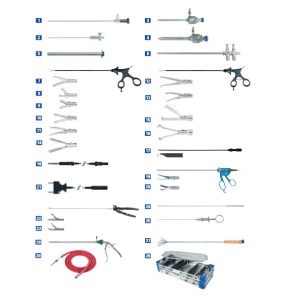 Laparoscopy High-End Set Instruments